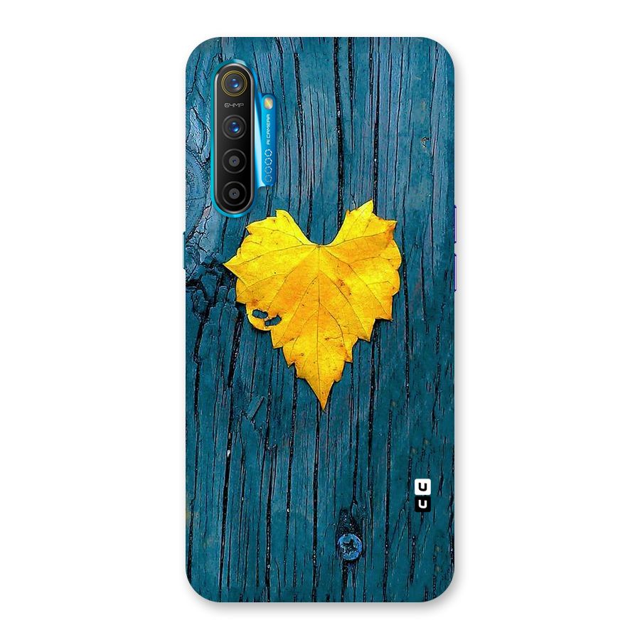 Yellow Leaf Back Case for Realme XT