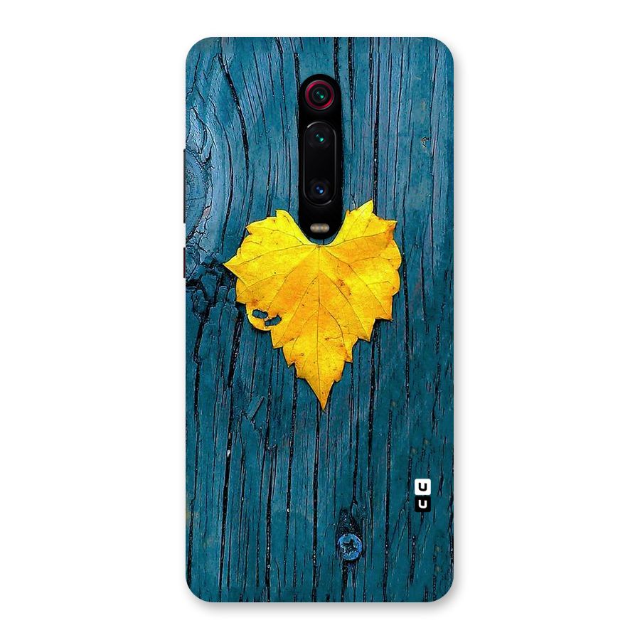 Yellow Leaf Back Case for Redmi K20 Pro