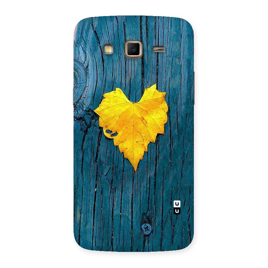 Yellow Leaf Back Case for Samsung Galaxy Grand 2
