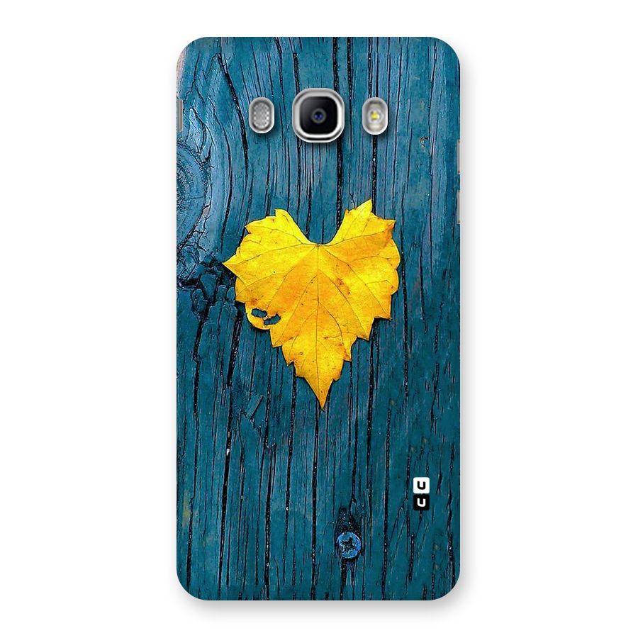 Yellow Leaf Back Case for Samsung Galaxy J5 2016
