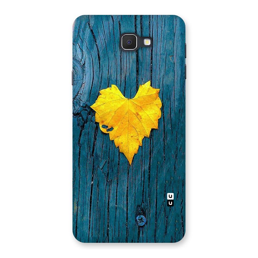 Yellow Leaf Back Case for Samsung Galaxy J7 Prime