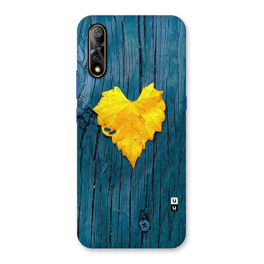Yellow Leaf Back Case for Vivo S1