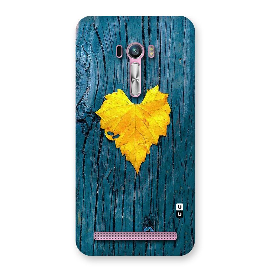 Yellow Leaf Back Case for Zenfone Selfie