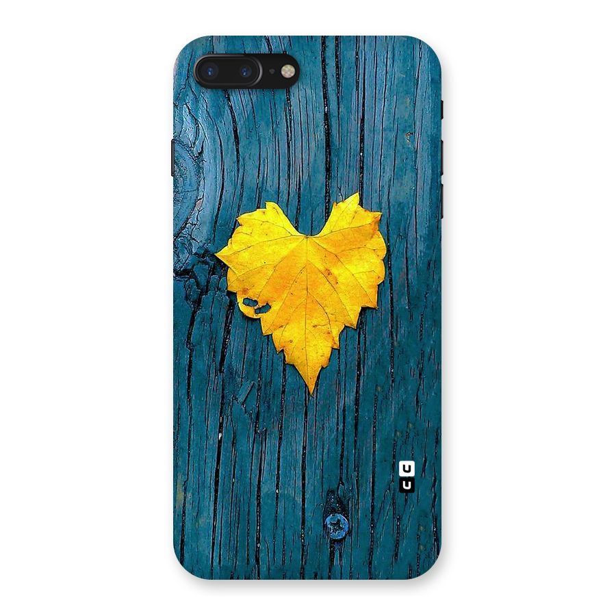 Yellow Leaf Back Case for iPhone 7 Plus
