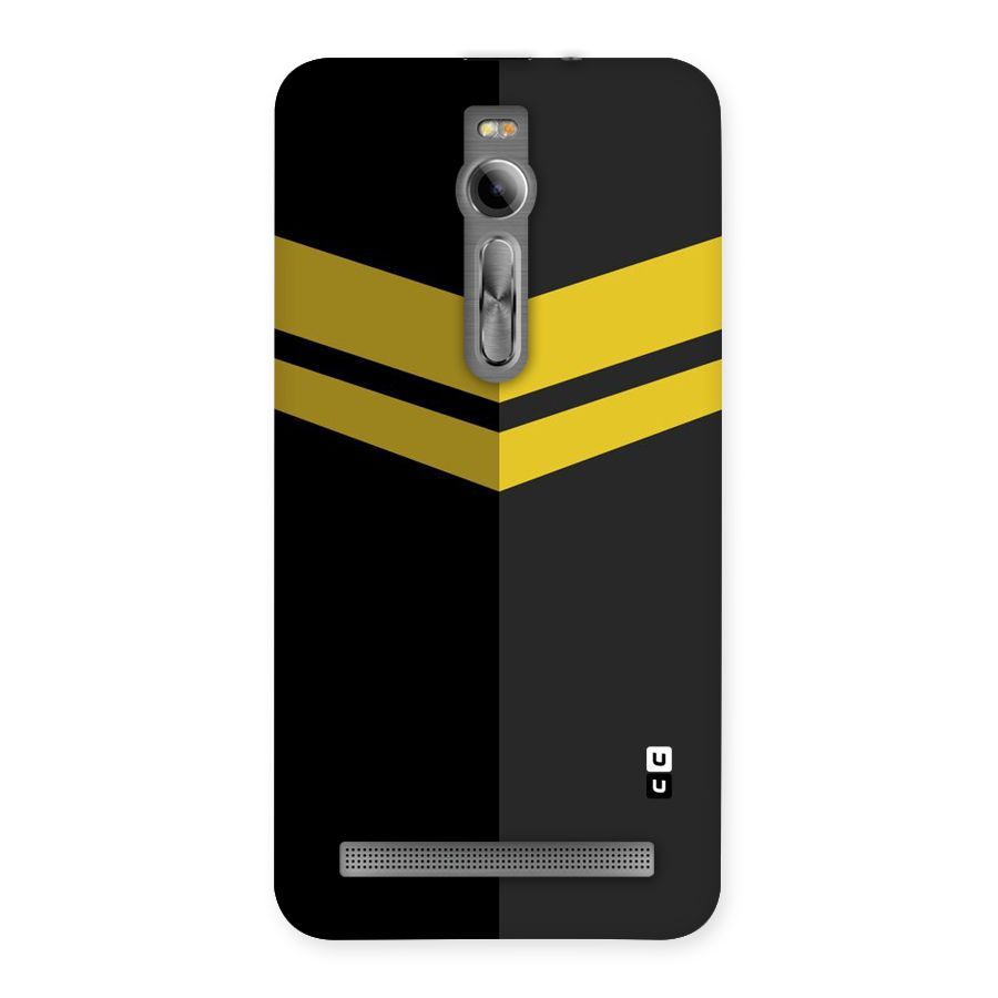 Yellow Lines Back Case for Asus Zenfone 2