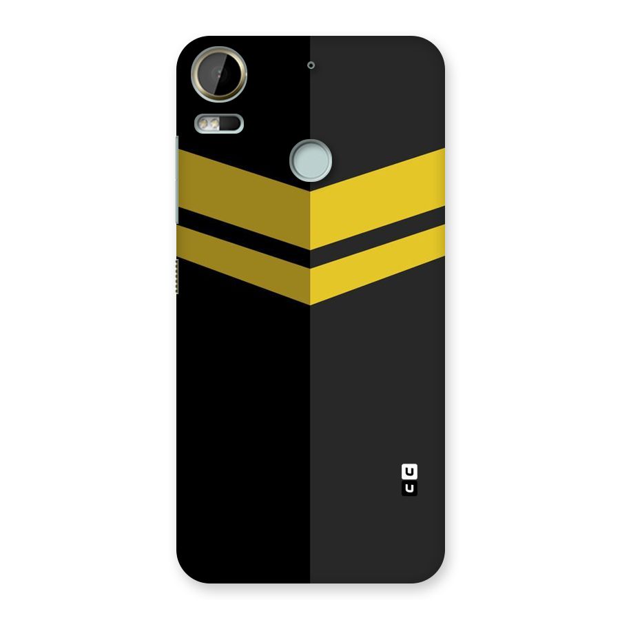 Yellow Lines Back Case for Desire 10 Pro