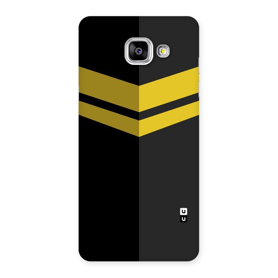 Yellow Lines Back Case for Galaxy A5 2016