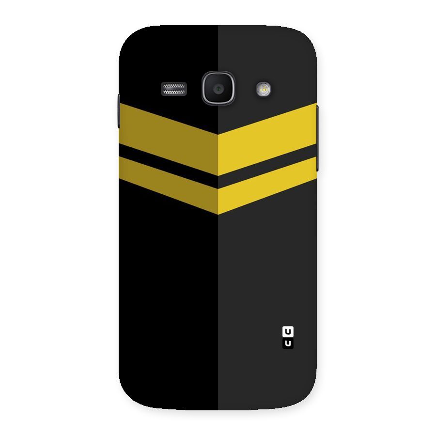 Yellow Lines Back Case for Galaxy Ace 3