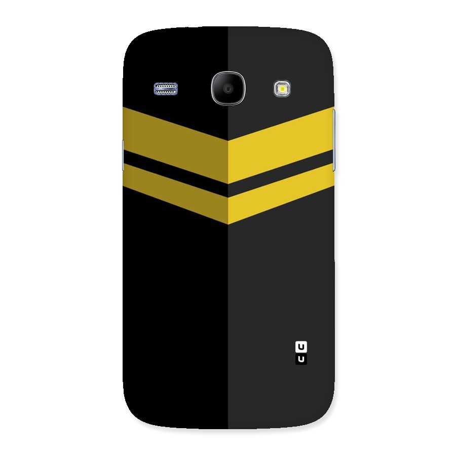 Yellow Lines Back Case for Galaxy Core