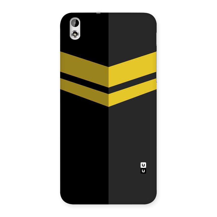 Yellow Lines Back Case for HTC Desire 816g