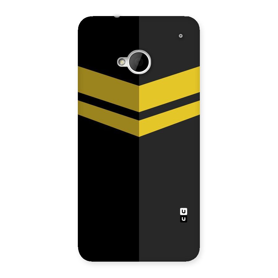 Yellow Lines Back Case for HTC One M7