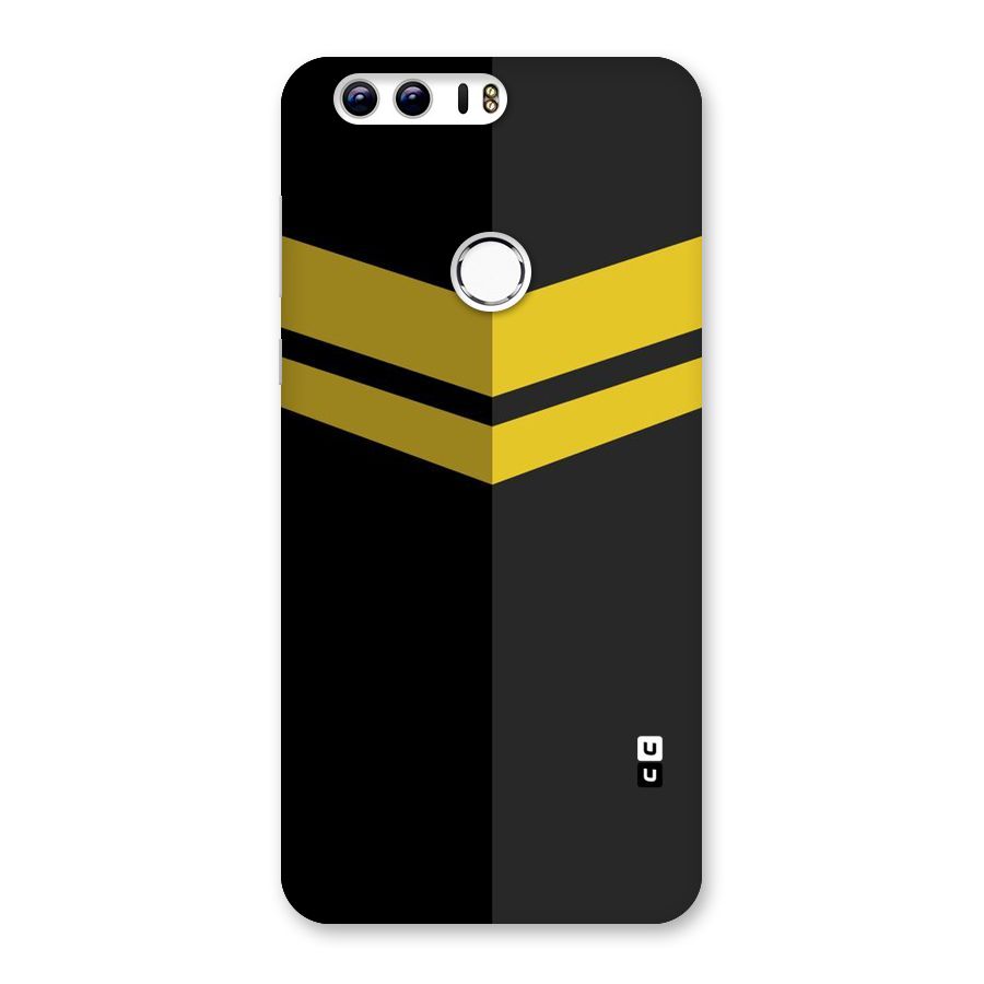 Yellow Lines Back Case for Honor 8