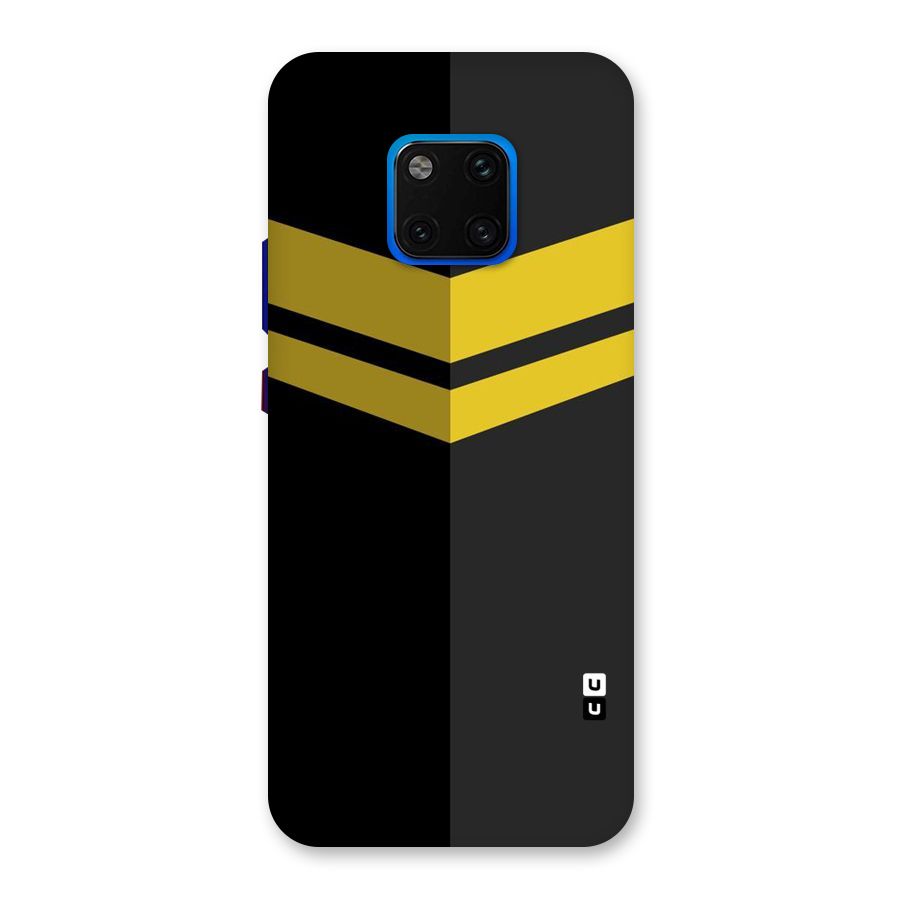 Yellow Lines Back Case for Huawei Mate 20 Pro