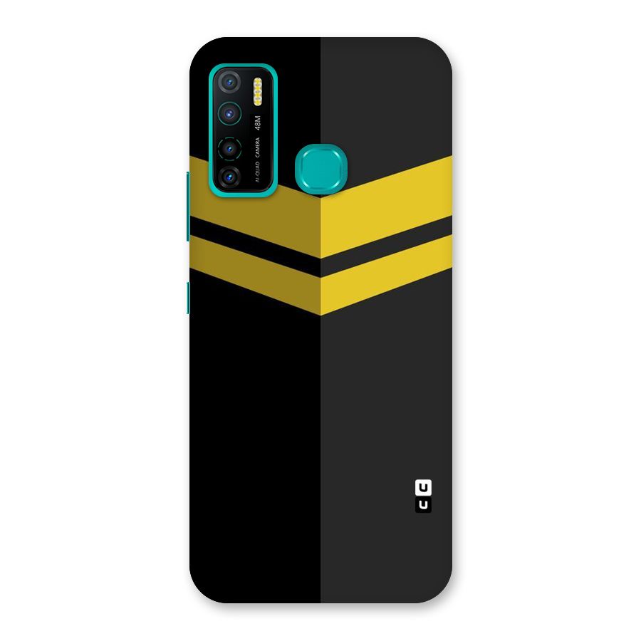 Yellow Lines Back Case for Infinix Hot 9 Pro