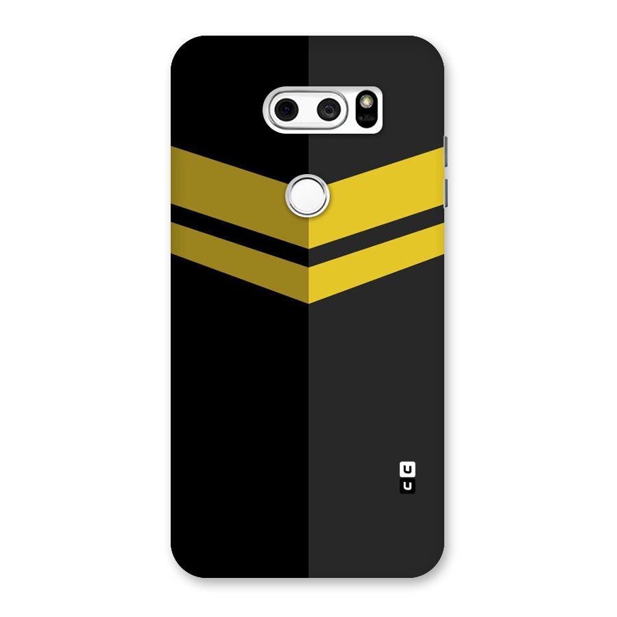 Yellow Lines Back Case for LG V30