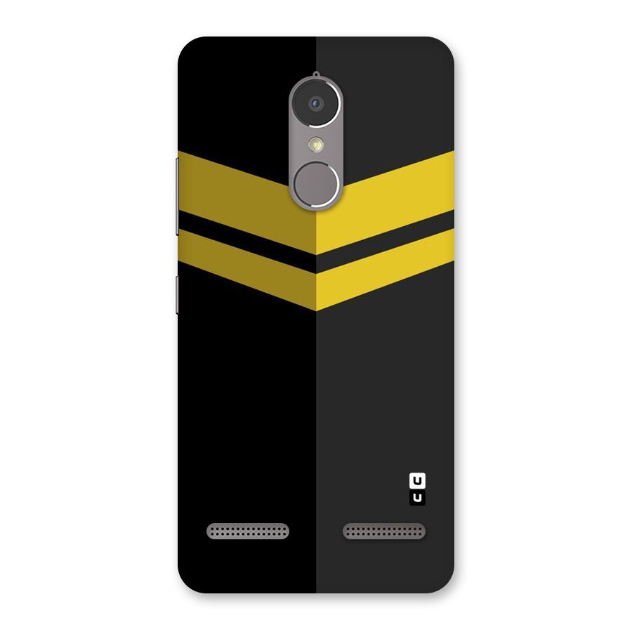 Yellow Lines Back Case for Lenovo K6