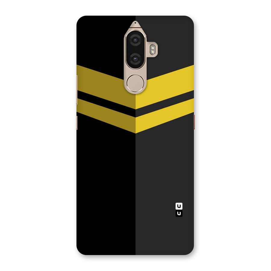 Yellow Lines Back Case for Lenovo K8 Note