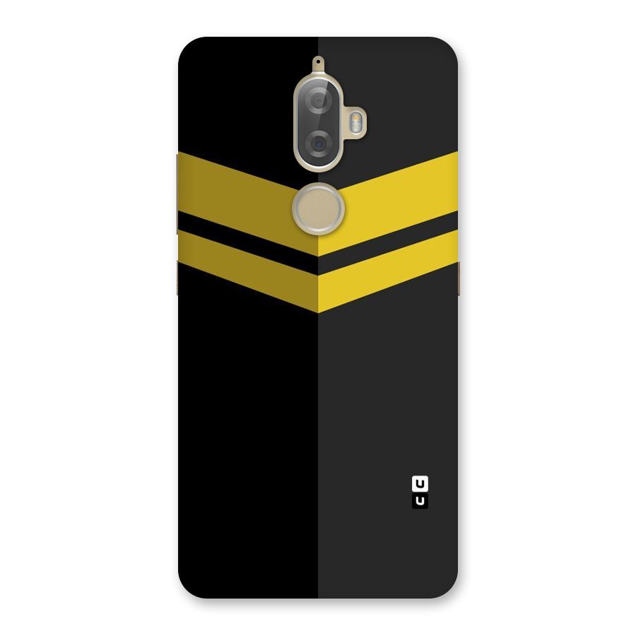 Yellow Lines Back Case for Lenovo K8 Plus