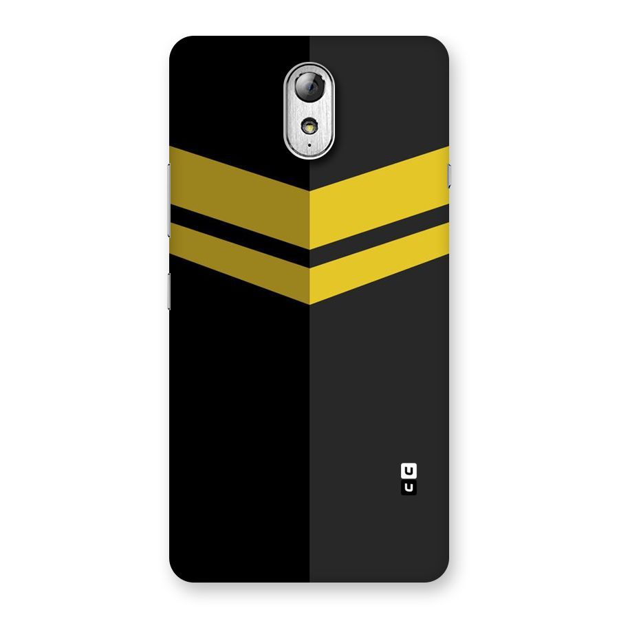 Yellow Lines Back Case for Lenovo Vibe P1M