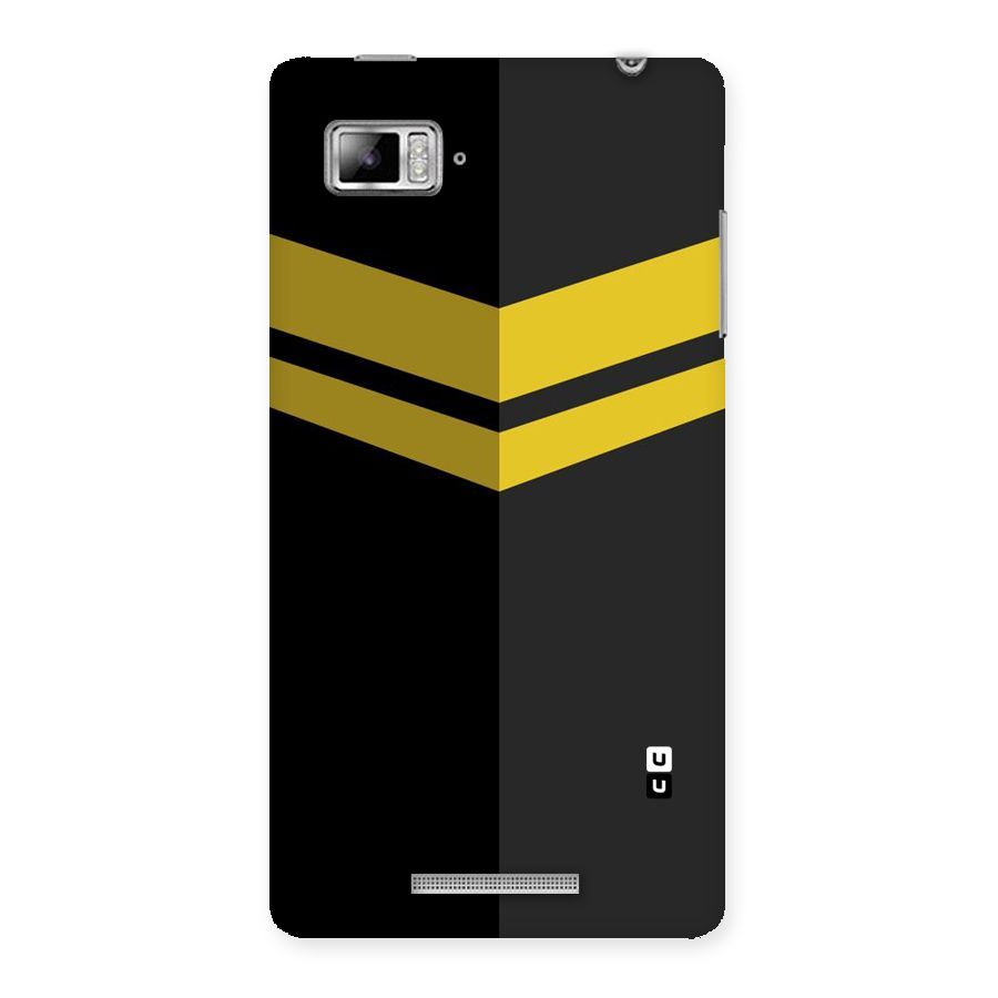 Yellow Lines Back Case for Lenovo Vibe Z K910