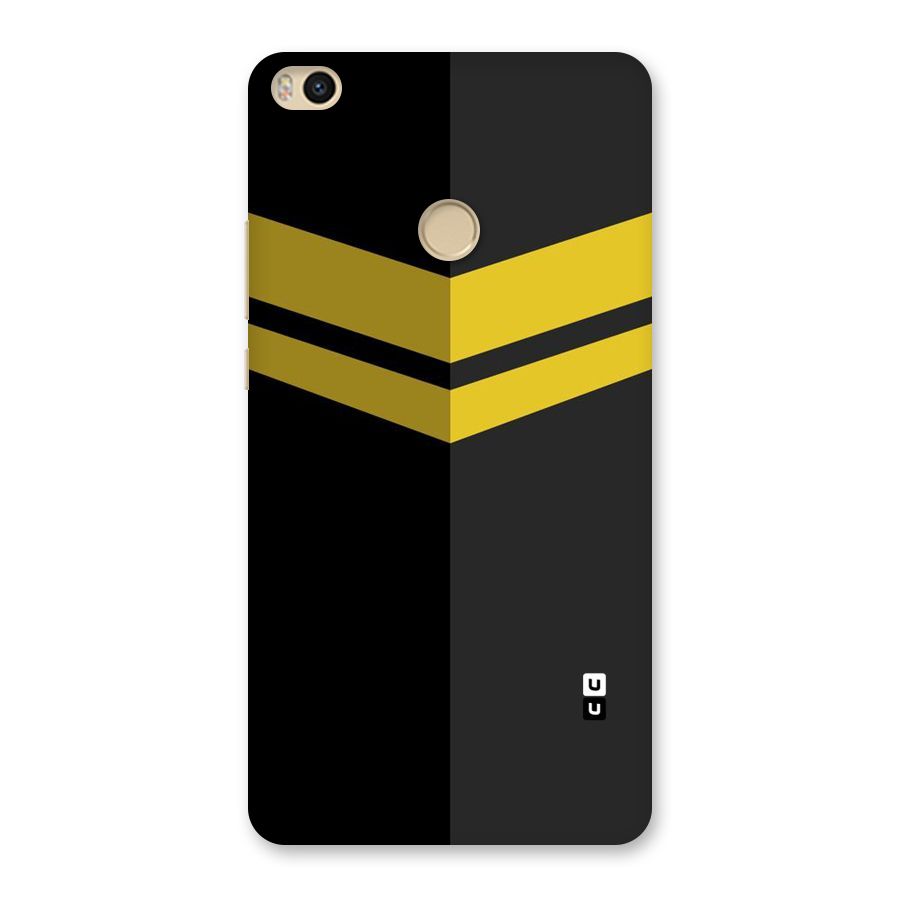 Yellow Lines Back Case for Mi Max 2