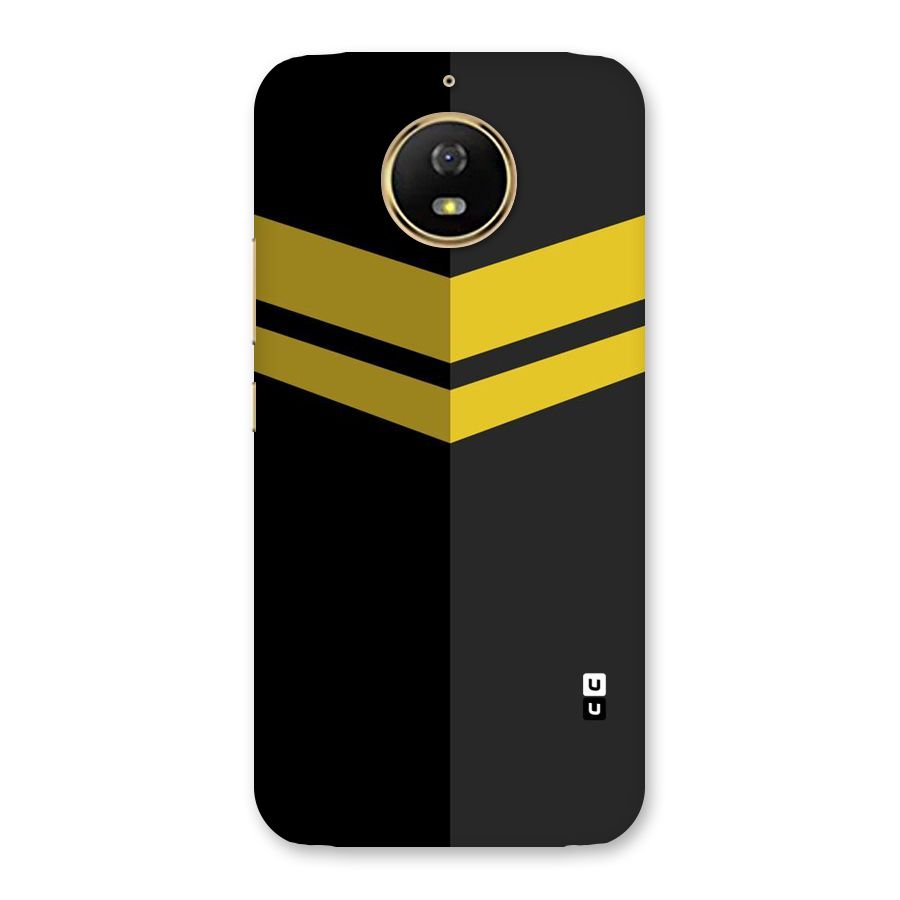 Yellow Lines Back Case for Moto G5s