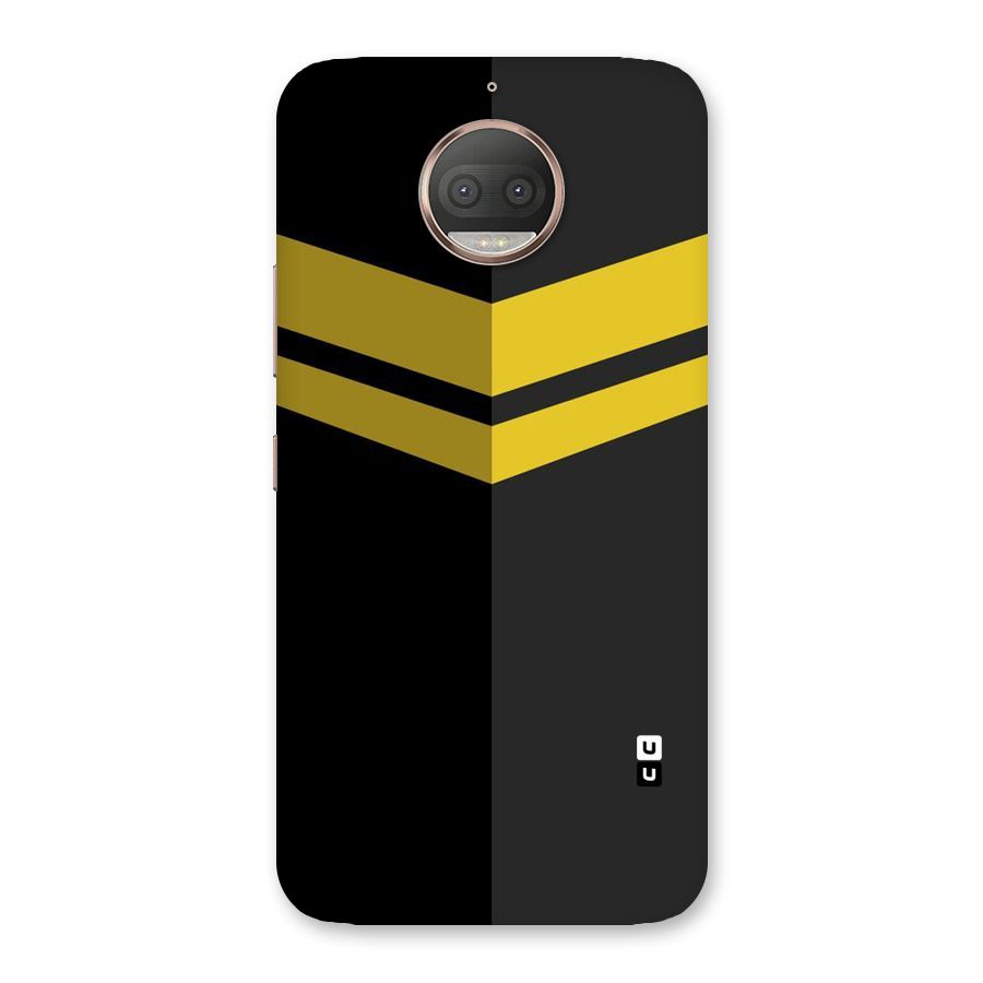 Yellow Lines Back Case for Moto G5s Plus