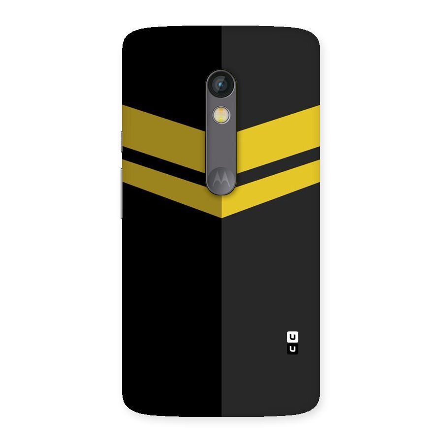 Yellow Lines Back Case for Moto X Play