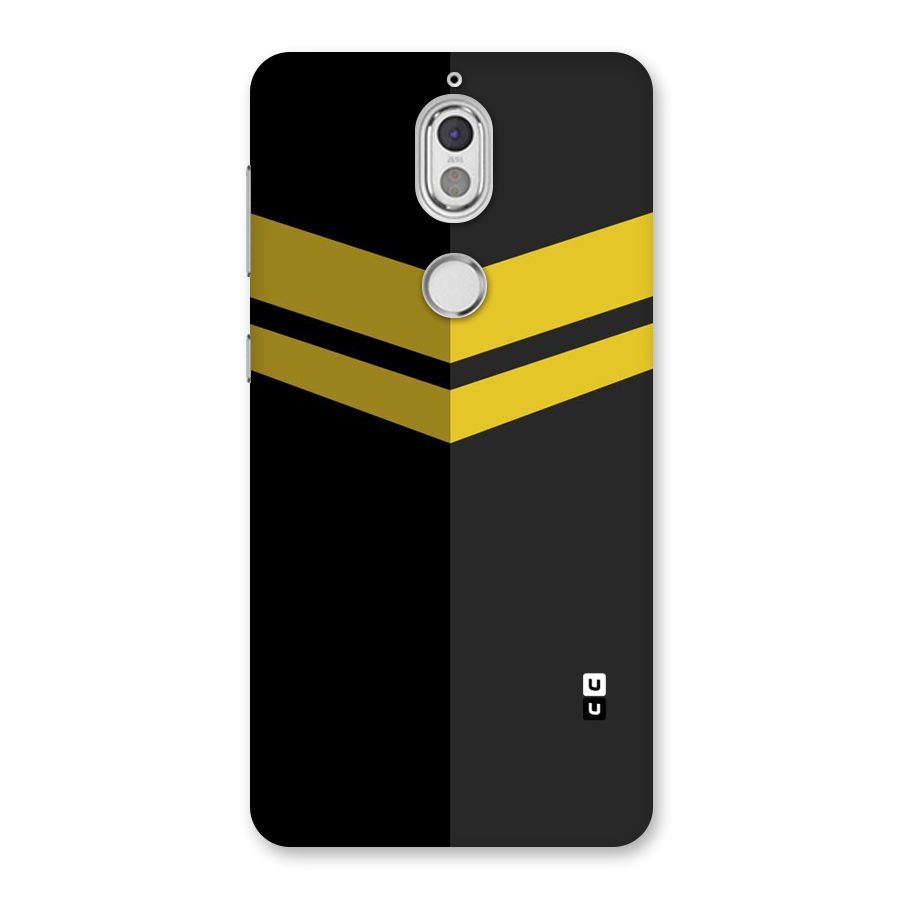 Yellow Lines Back Case for Nokia 7