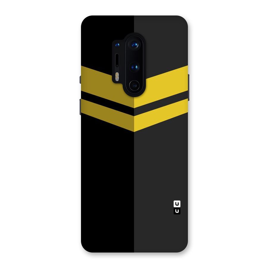 Yellow Lines Back Case for OnePlus 8 Pro