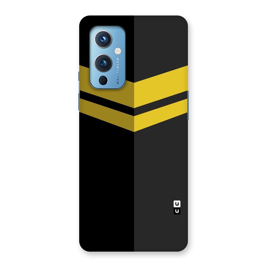 Yellow Lines Back Case for OnePlus 9