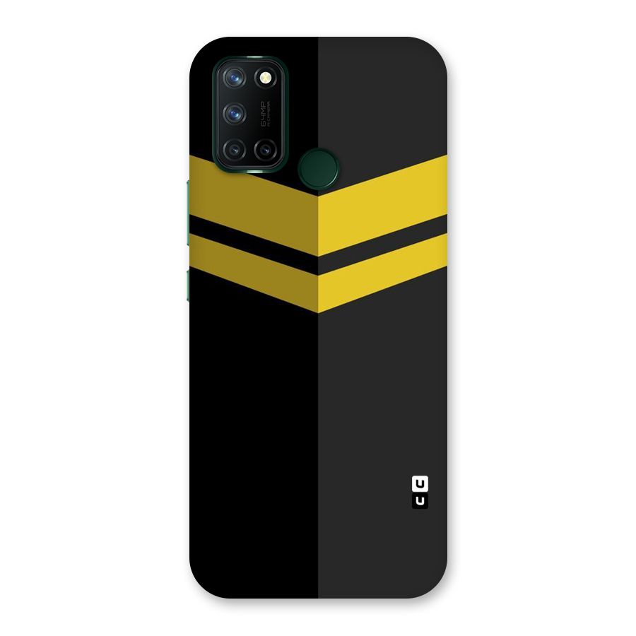 Yellow Lines Back Case for Realme 7i