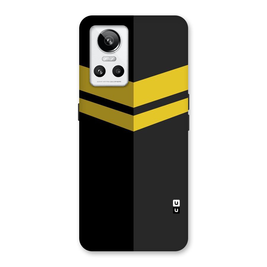 Yellow Lines Back Case for Realme GT Neo 3