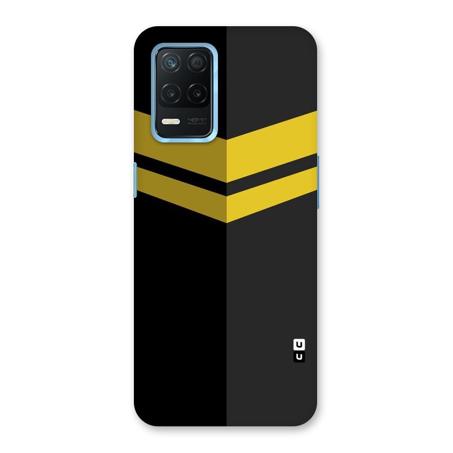 Yellow Lines Back Case for Realme Narzo 30 5G