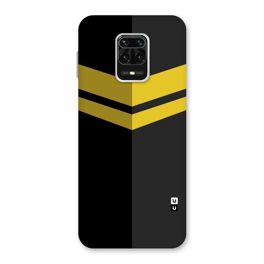Yellow Lines Back Case for Redmi Note 9 Pro Max