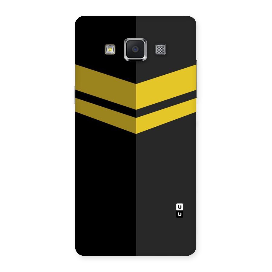 Yellow Lines Back Case for Samsung Galaxy A5