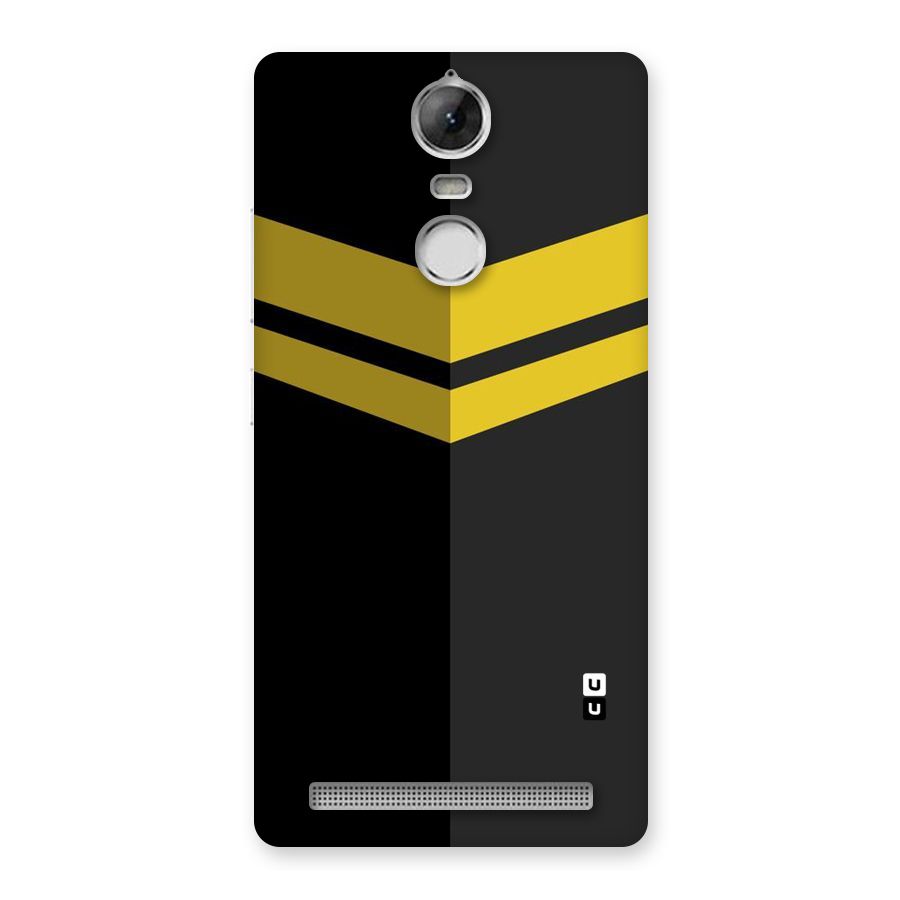 Yellow Lines Back Case for Vibe K5 Note