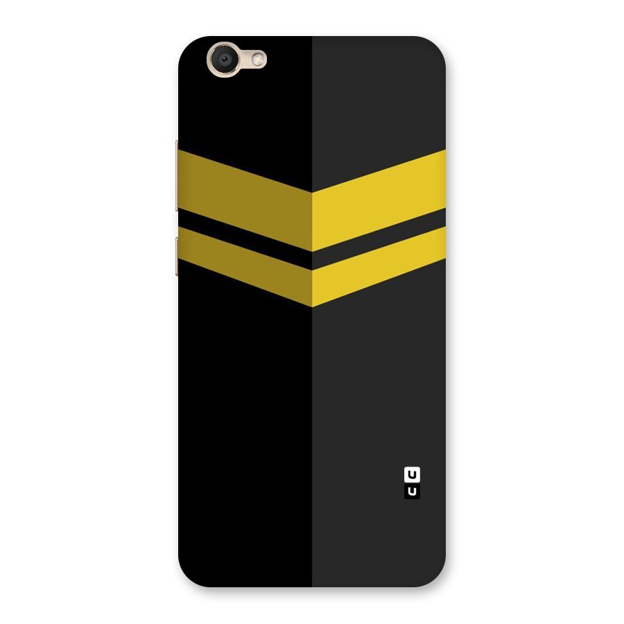 Yellow Lines Back Case for Vivo V5