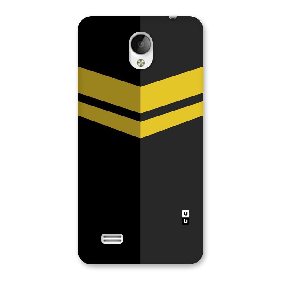 Yellow Lines Back Case for Vivo Y21