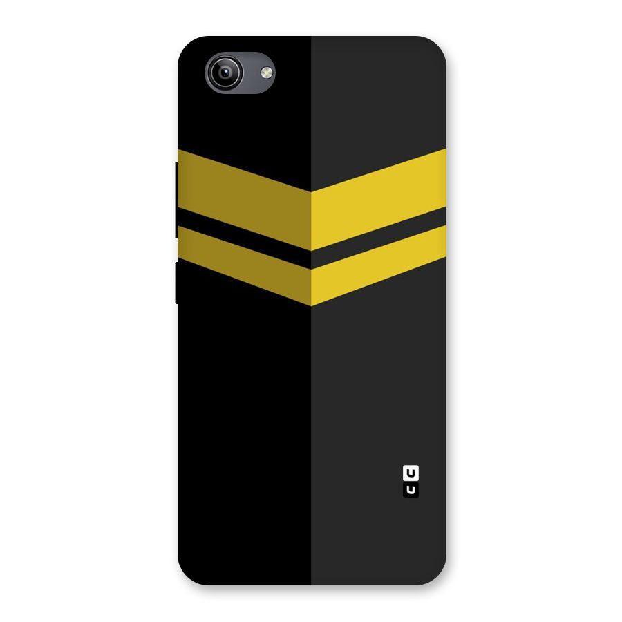 Yellow Lines Back Case for Vivo Y81i