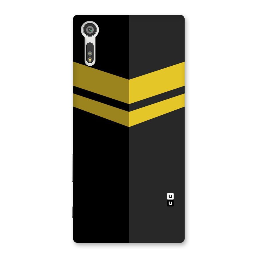 Yellow Lines Back Case for Xperia XZ