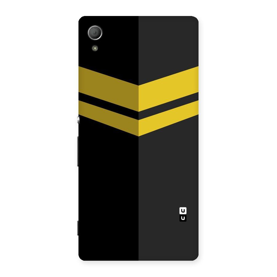 Yellow Lines Back Case for Xperia Z3 Plus