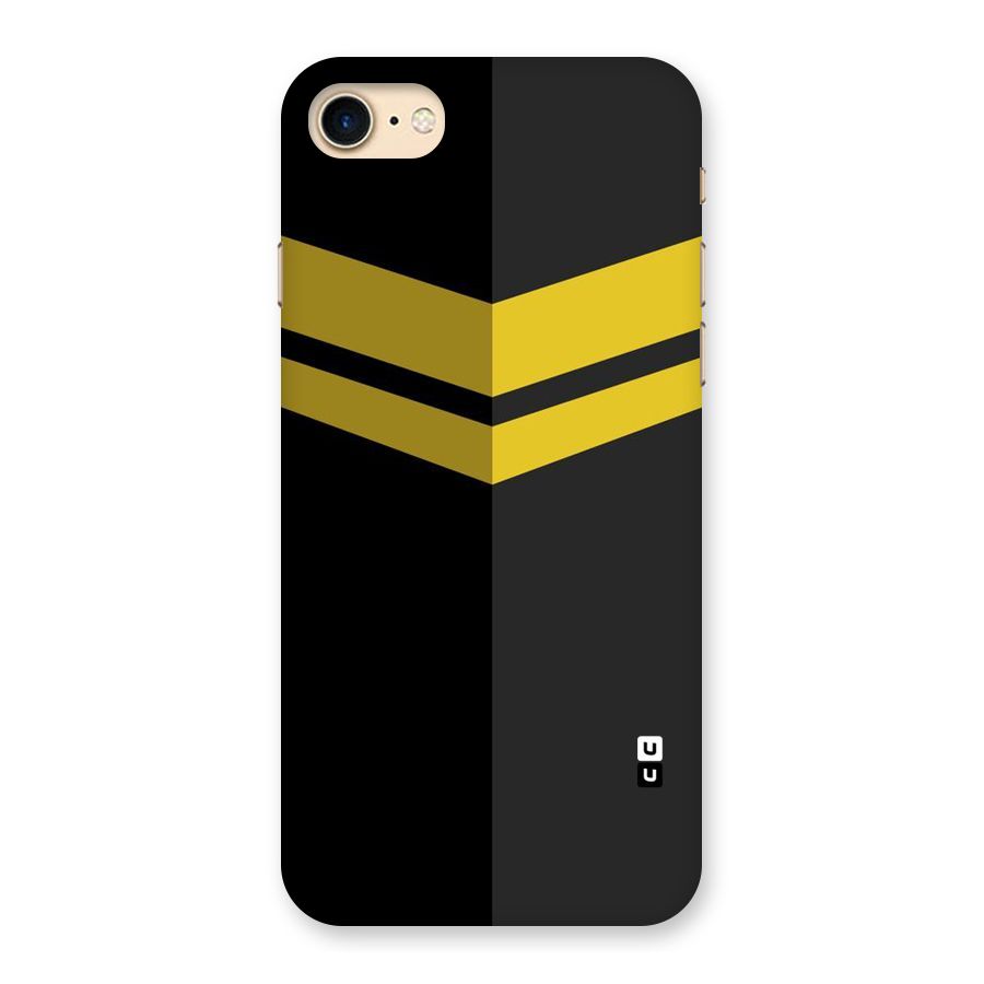 Yellow Lines Back Case for iPhone 7