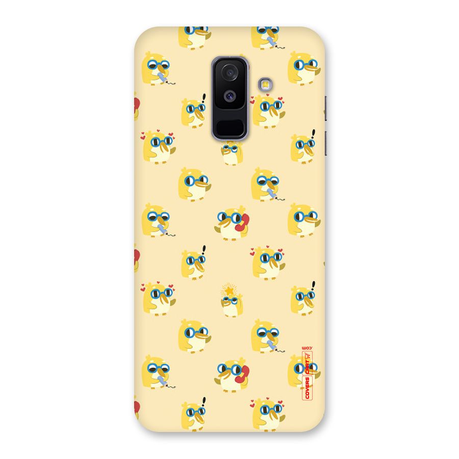 Yellow Parrot Back Case for Galaxy A6 Plus