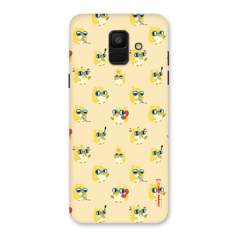 Yellow Parrot Back Case for Galaxy A6 (2018)