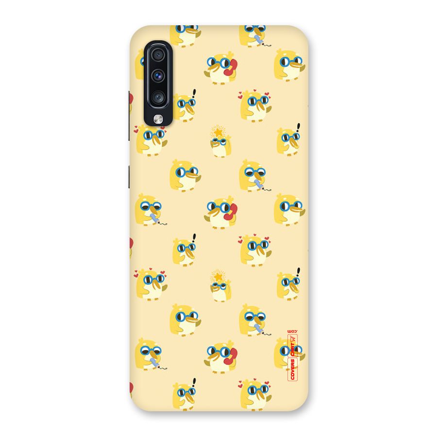 Yellow Parrot Back Case for Galaxy A70