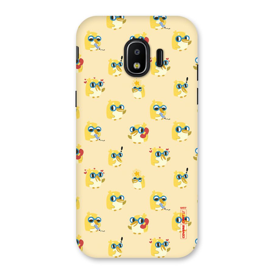 Yellow Parrot Back Case for Galaxy J2 Pro 2018