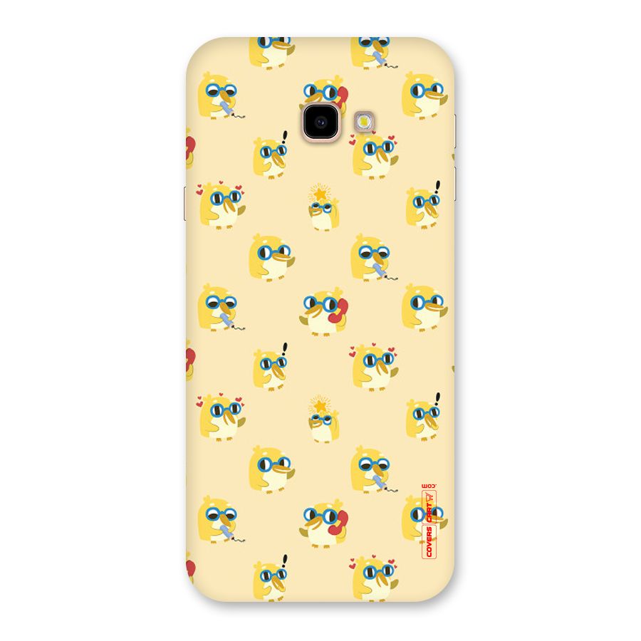 Yellow Parrot Back Case for Galaxy J4 Plus