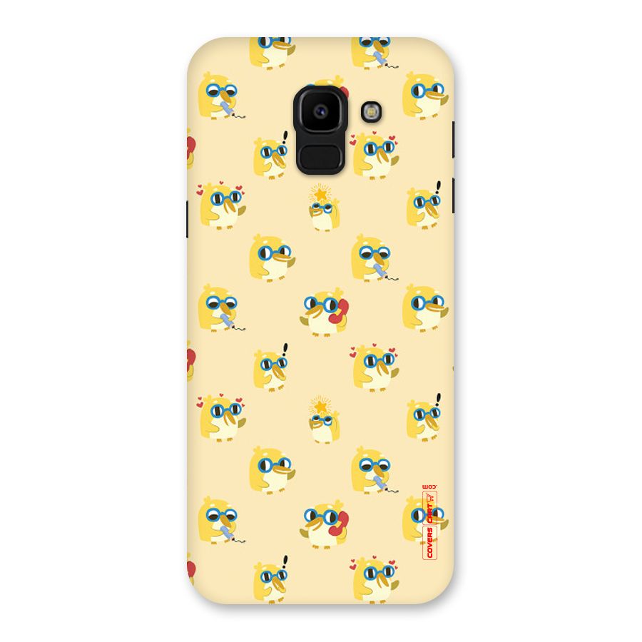 Yellow Parrot Back Case for Galaxy J6
