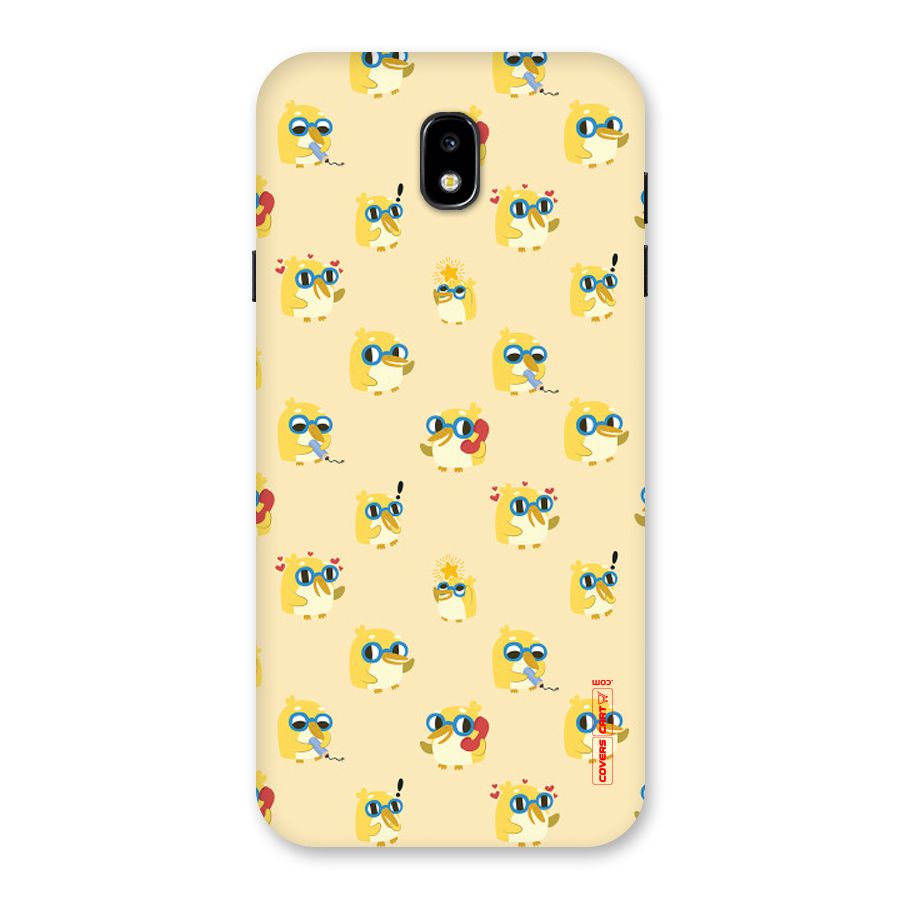 Yellow Parrot Back Case for Galaxy J7 Pro